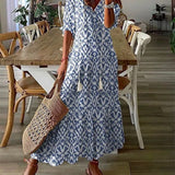 LUNA | ROBE MIDI BOHO POUR UN LOOK DÉCONTRACTÉ
