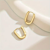 Boucles d'oreilles géométriques élégantes