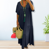 Maelis | Robe en coton-lin