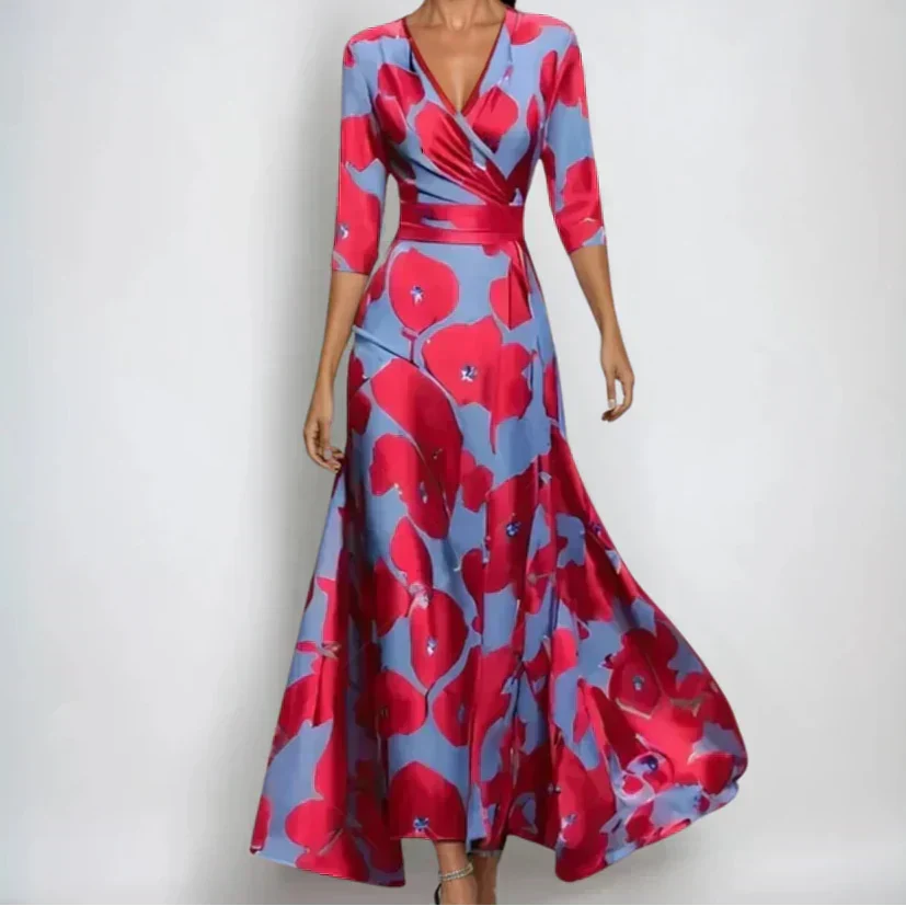 Emily | Robe fleurie élégante