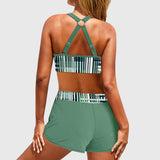 Janelle | Bikini à taille haute en rib
