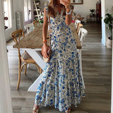 Shera - Robe maxi à motifs floraux