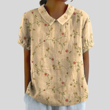 Haut fleuri Élégance et Confort