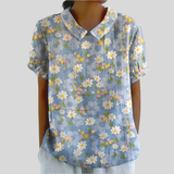 Haut fleuri Élégant Confort