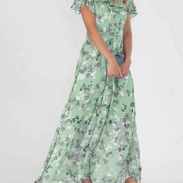 ZURI | ROBE ÉLÉGANTE ET FLUIDE AVEC UN EFFET MISE EN VALEUR DE LA SILHOUETTE