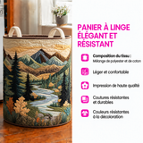Sophie™ | Panier rembourré avec ruisseau entre les arbres