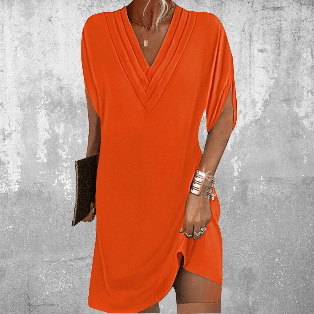 Minetta - Robe élégante avec couverture du ventre