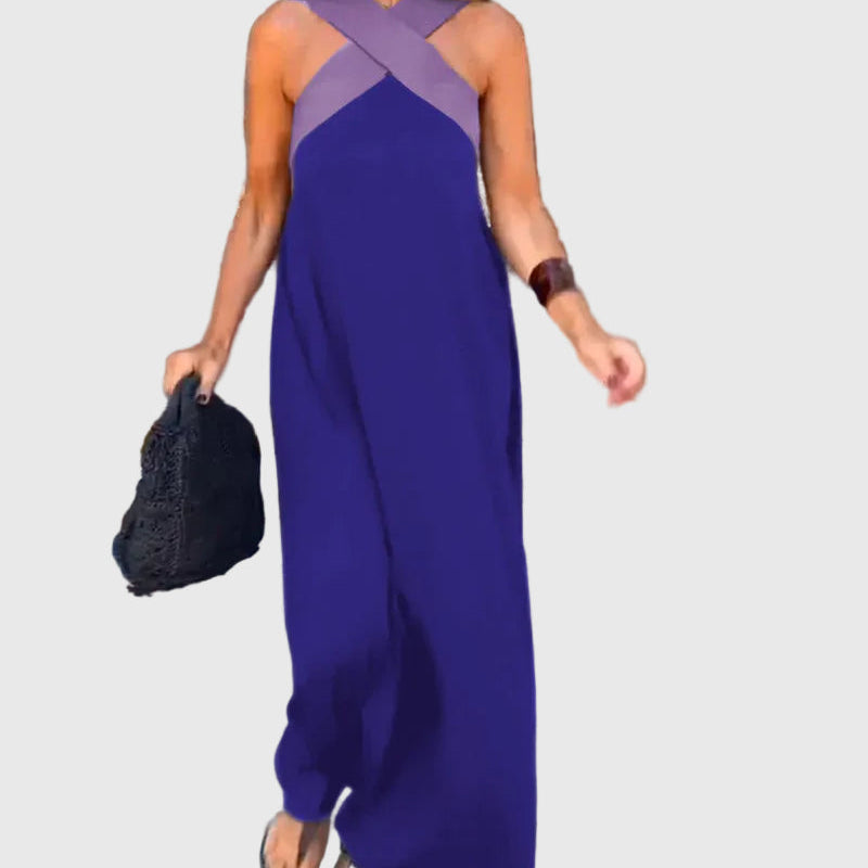 Elena | Robe maxi élégante et fluide