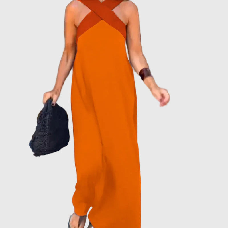Elena | Robe maxi élégante et fluide