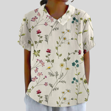 Haut fleuri Élégant et Confortable