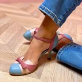 Sable - Chic escarpins en style colorblock