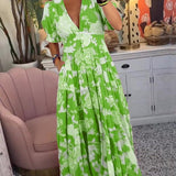 Floriana - Robe à Fleurs Vibrante