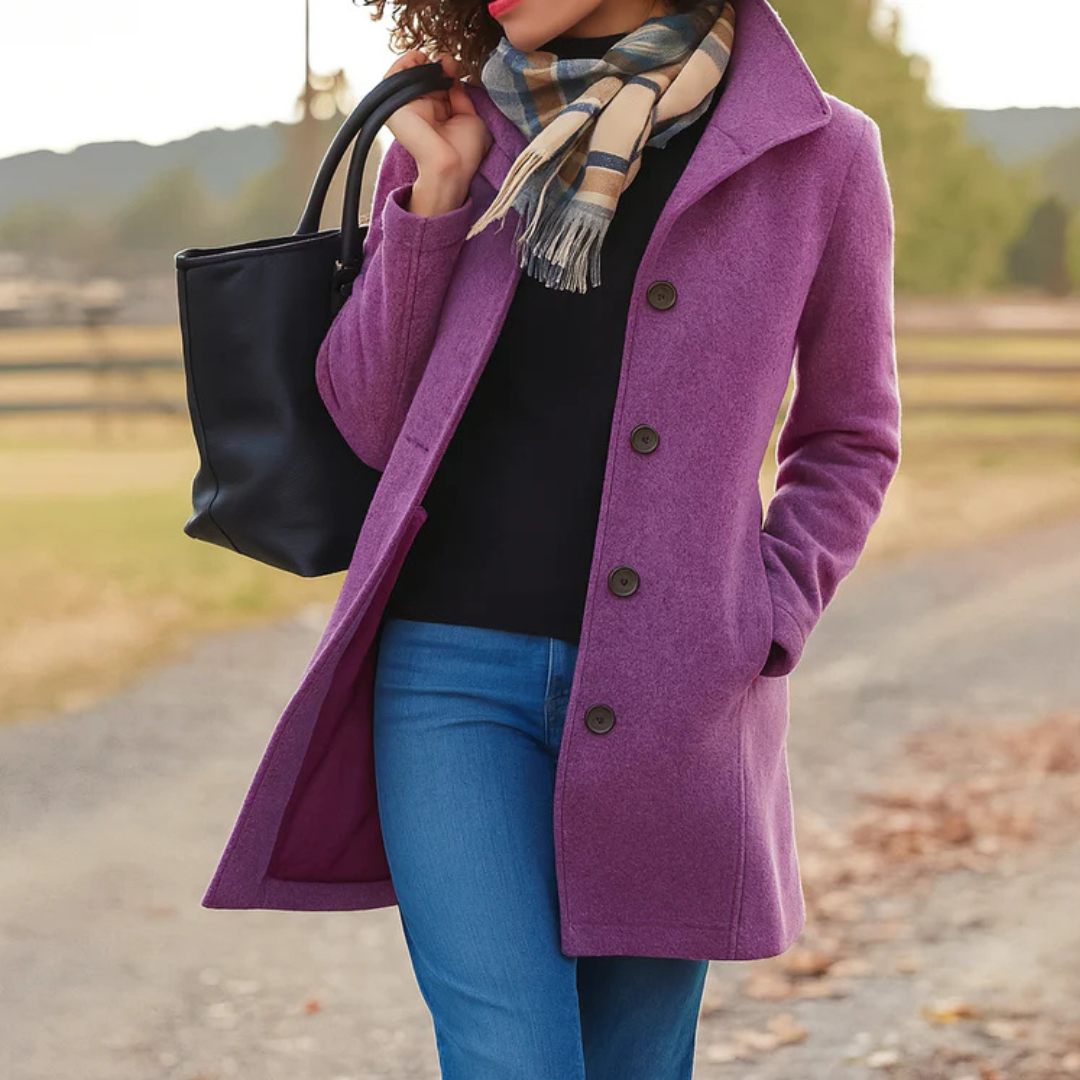 Aurora | Manteau avec un bouton