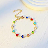 Bracelet unique en forme de cœur