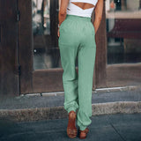 Kaeli – Pantalons de jogging élégants avec cordon