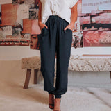 Kaeli – Pantalons de jogging élégants avec cordon