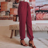 Kaeli – Pantalons de jogging élégants avec cordon