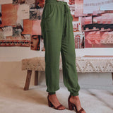 Kaeli – Pantalons de jogging élégants avec cordon