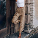 Kaeli – Pantalons de jogging élégants avec cordon