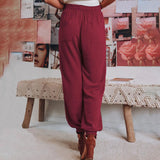 Kaeli – Pantalons de jogging élégants avec cordon