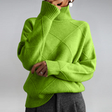 Lauren | Pull en cachemire luxueux avec col montant