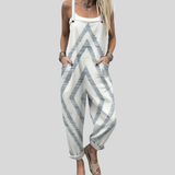 Salopette avec motif zigzag