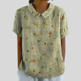Haut fleuri Élégant Confort