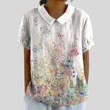 Haut fleuri Élégant Confort