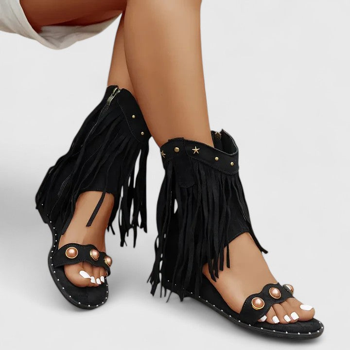 Eira - Sandales Chic à Franges