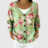 Cardigan en tricot confortable avec boutons