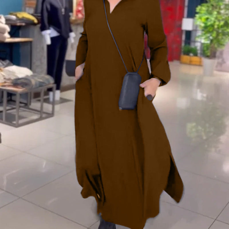 Sylvie - Robe maxi à coupe ample