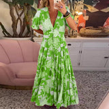 Floriana - Robe à Fleurs Vibrante