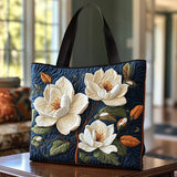 Sac à main artisanal matelassé - Magnolia délicate