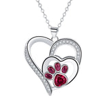 Collier Mignon en Forme de Patte