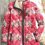 Sieglinde™ | Veste matelassée avec des roses en baies