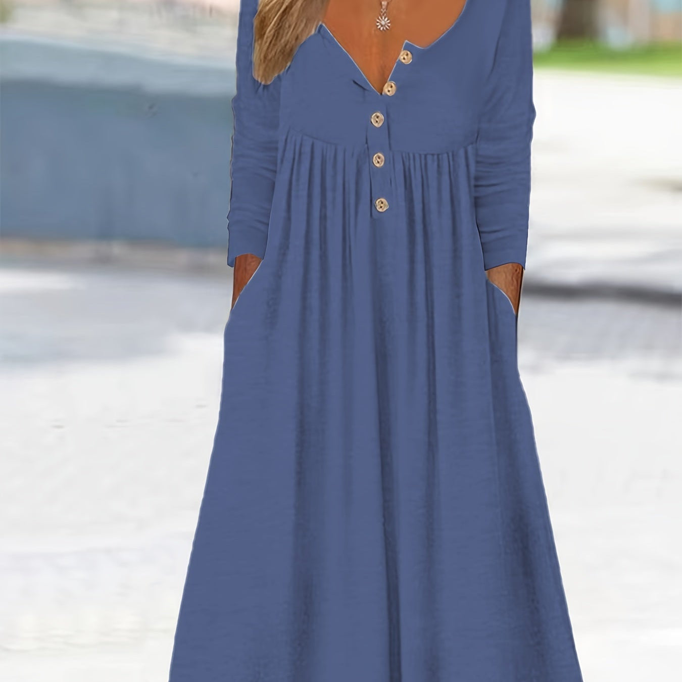 ZARA | ROBE MIDI AVEC BOUTONS À L'AVANT