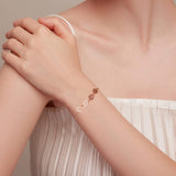 Bracelet en Argent Sterling avec Empreinte de Patte – Ajustement Réglable