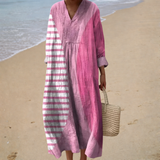 Robe d'été fluide à imprimé