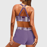 Janelle | Bikini à taille haute en rib