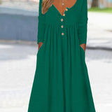 ZARA | ROBE MIDI AVEC BOUTONS À L'AVANT