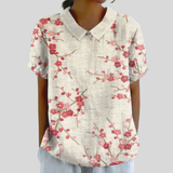 Haut fleuri Élégant Confort