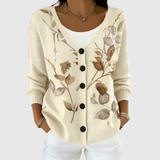 Cardigan en tricot confortable avec boutons