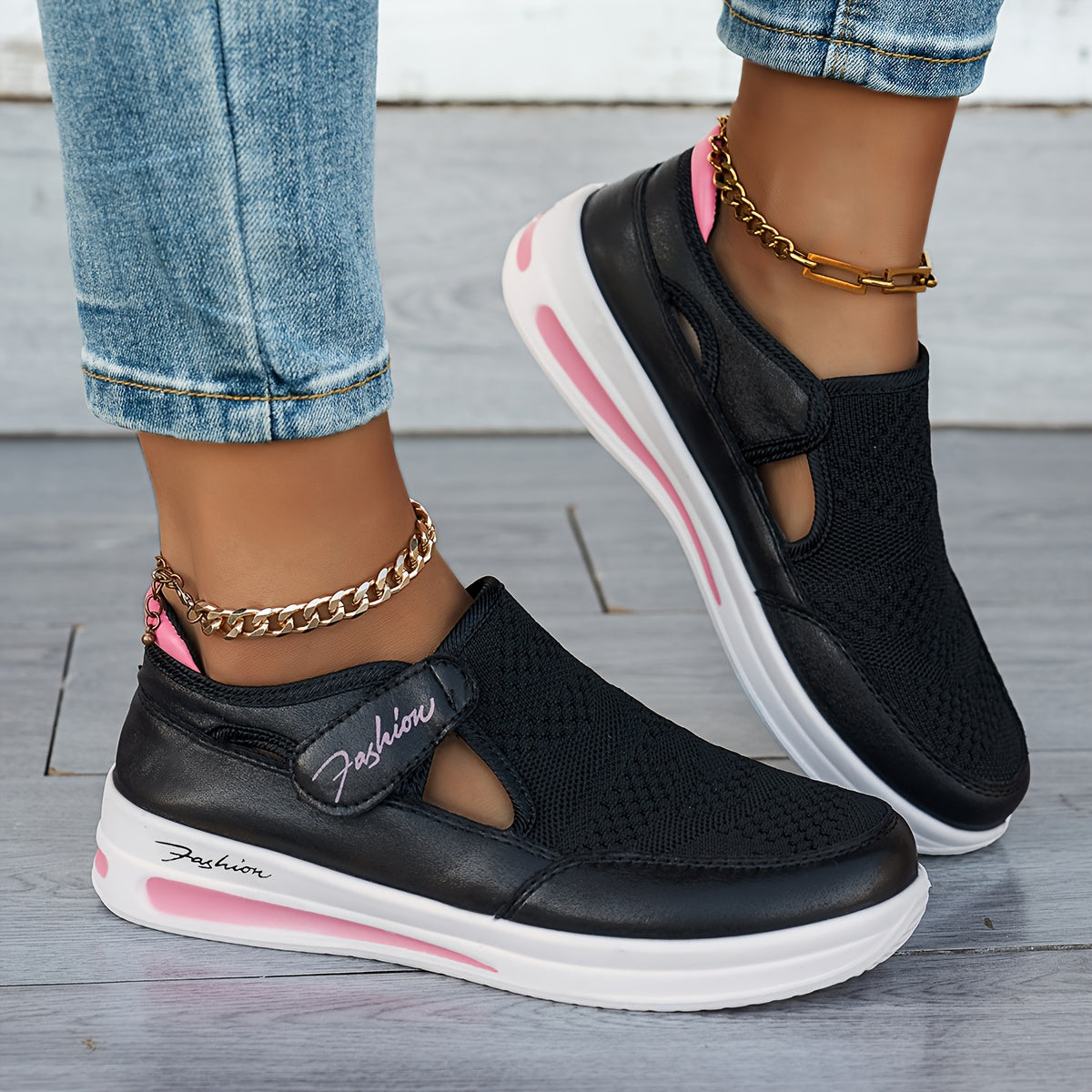 Baskets Slip-On respirantes avec un ajustement stable
