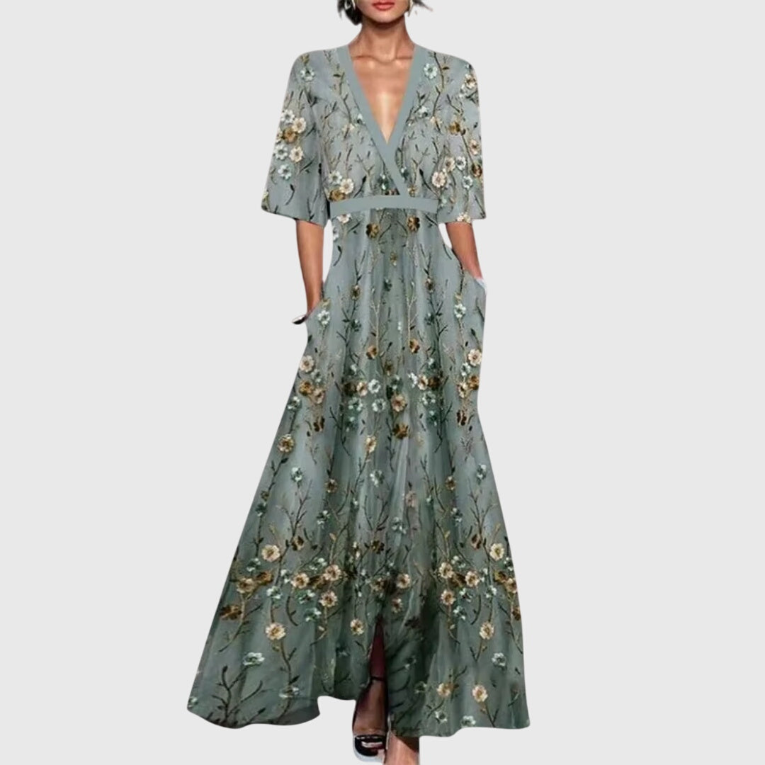 Candice | Robe de Printemps Élégante