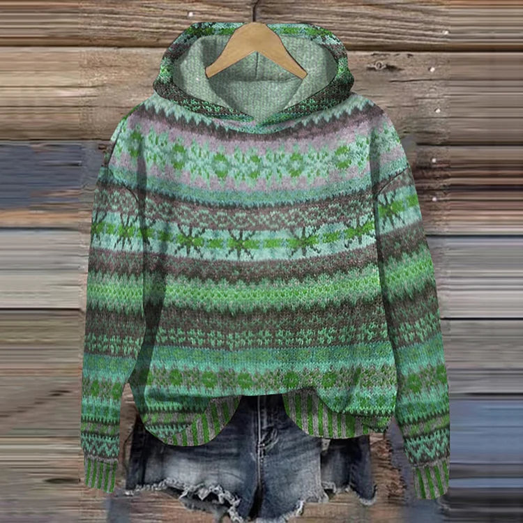 Gaby | Sweatshirt Ethnique Rétro