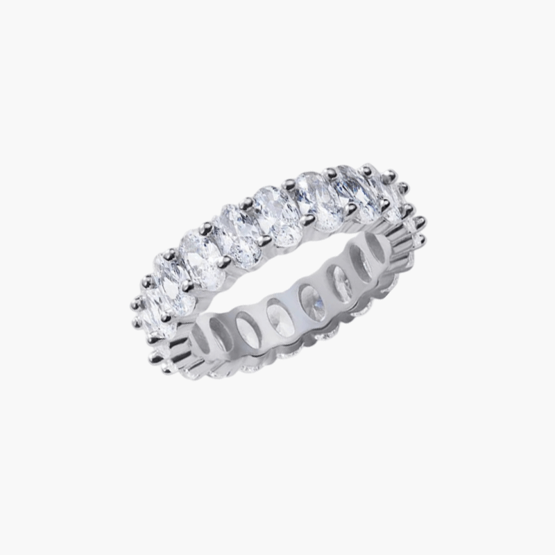 Bague de coupe ovale