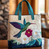 Sac Rembourré - Colibri et Fleur Blanche