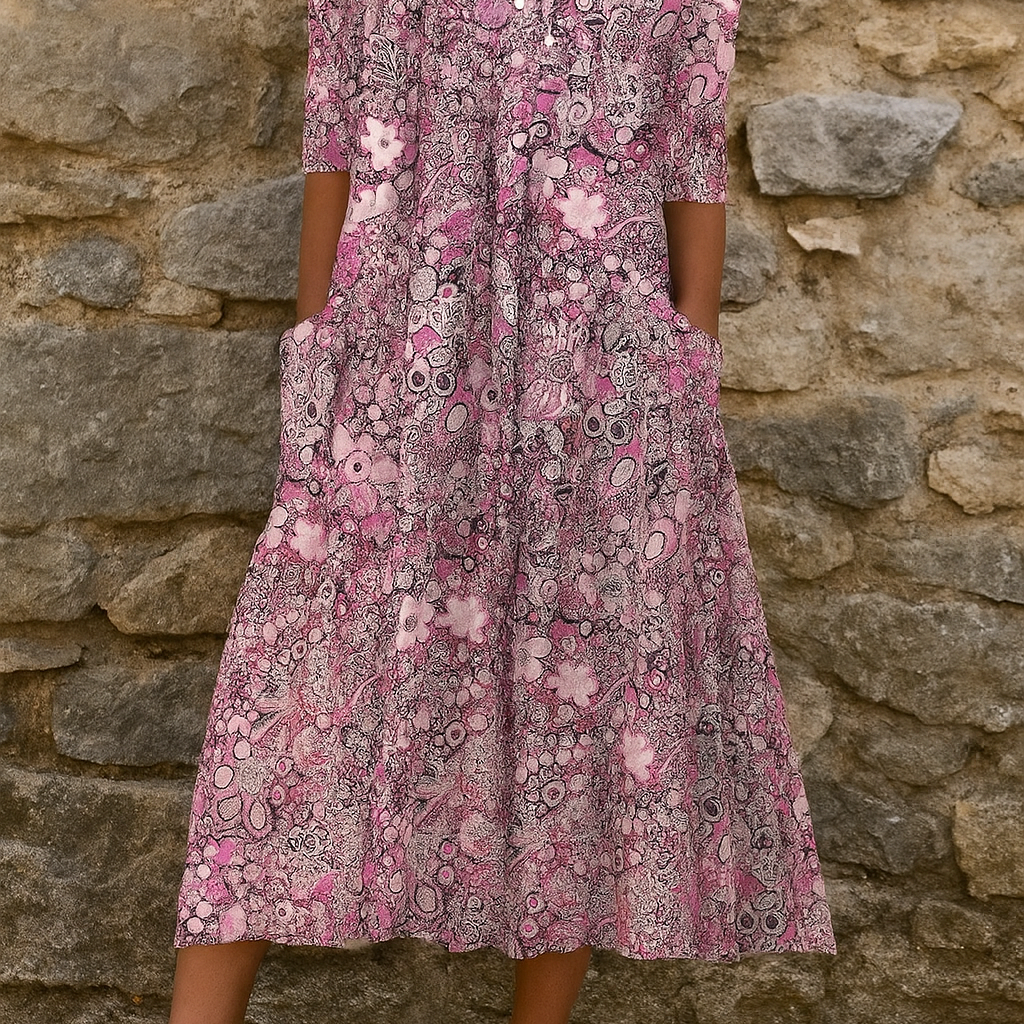 Harlow | Robe élégante avec décolleté en V