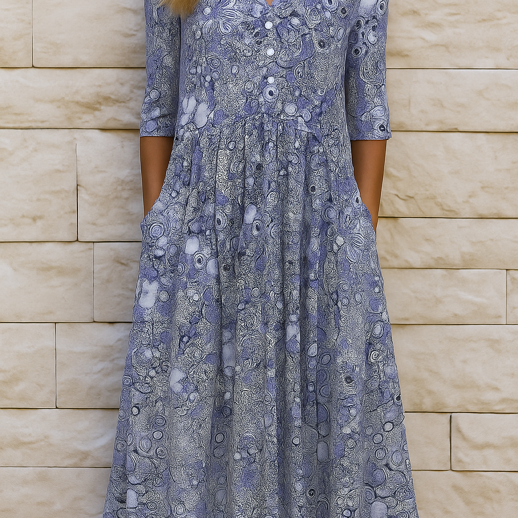 Harlow | Robe élégante avec décolleté en V