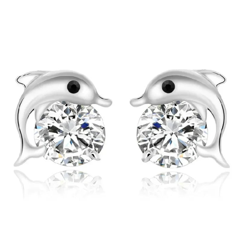 Collection de Bijoux en Argent Sterling avec Dauphin